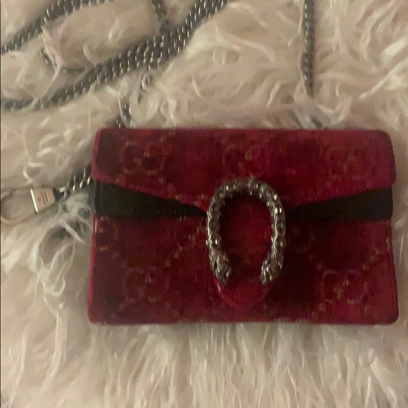 Gucci Velvet Monogram Super Mini Dionysus - Picture 3 of 8